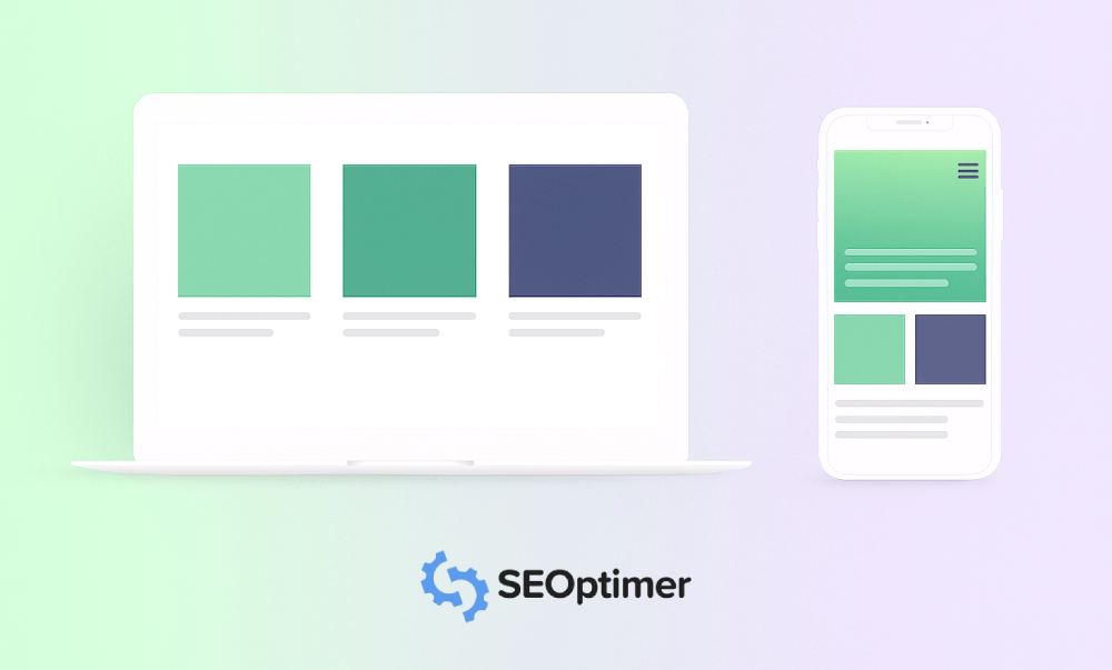 Mobil duyarlı tasarım illüstrasyonu